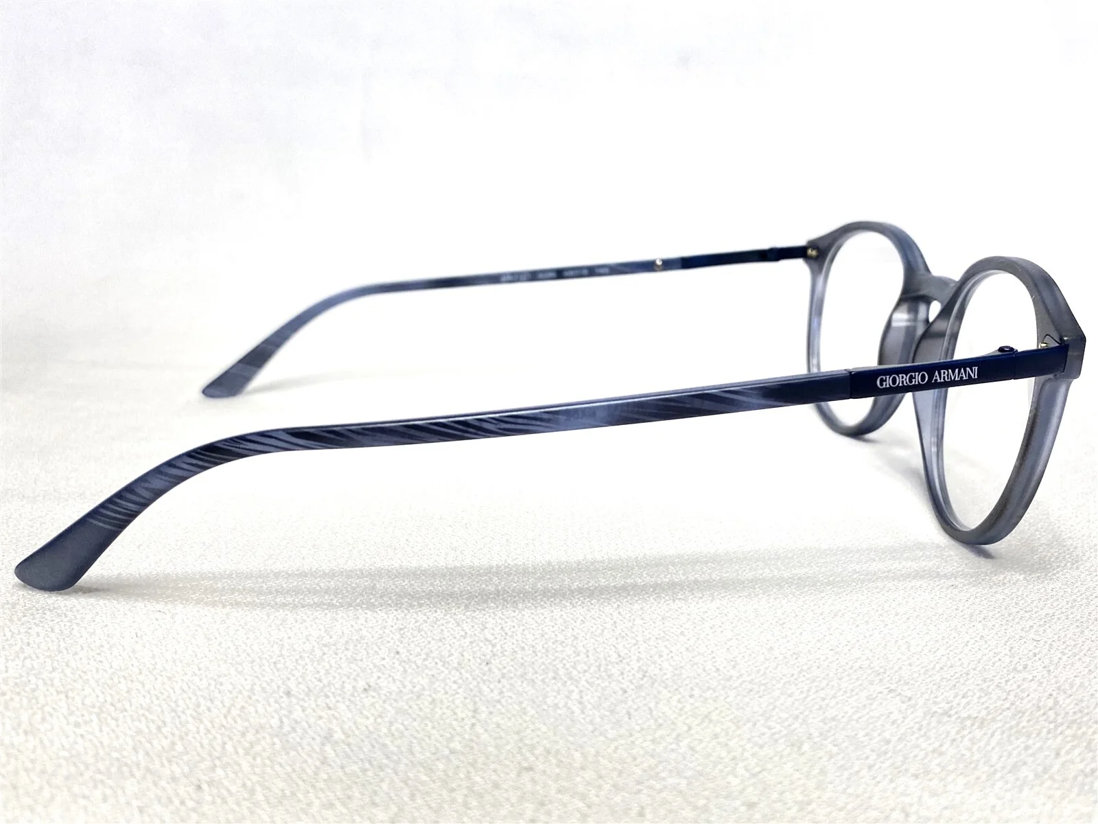 NEW Giorgio Armani AR7121 5586 Mens Matte Blue Round Eyeglasses Frames 48/19~145 3