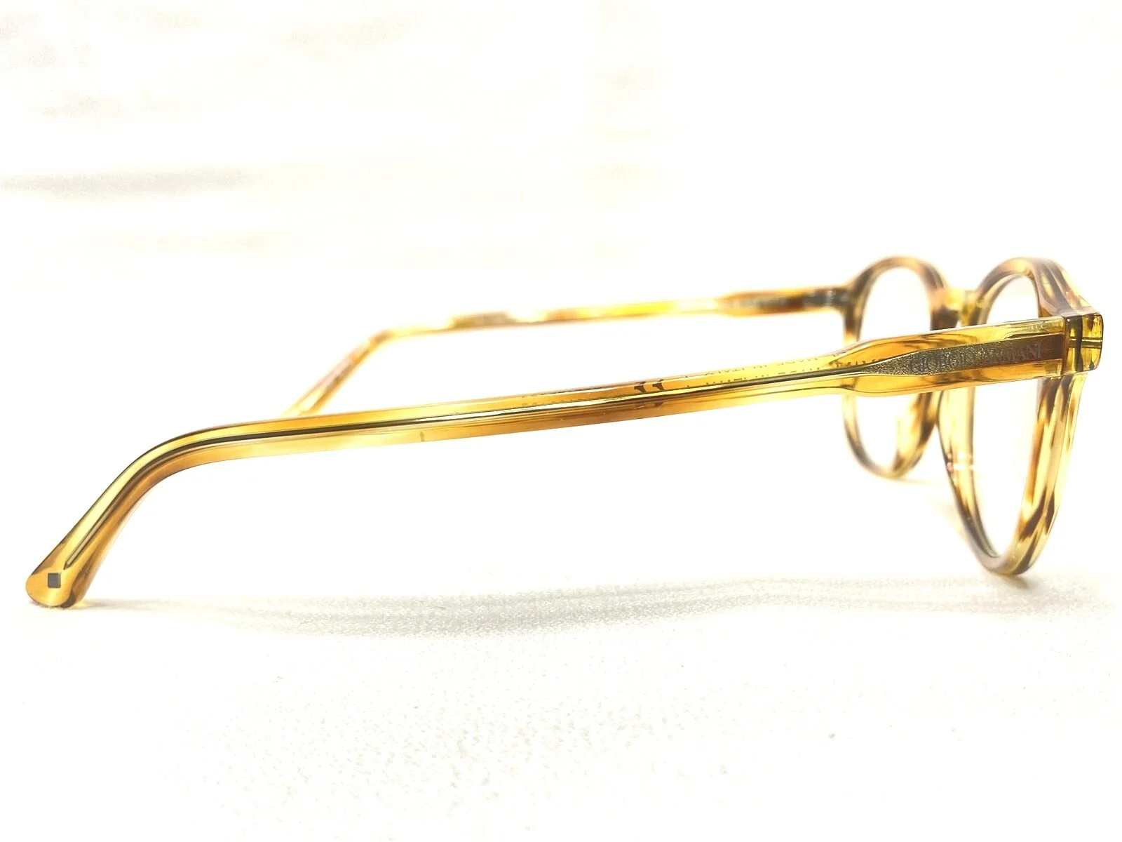 NEW Giorgio Armani AR7136 5579 Mens Striped Straw Eyeglasses Frames 51/20~145 3