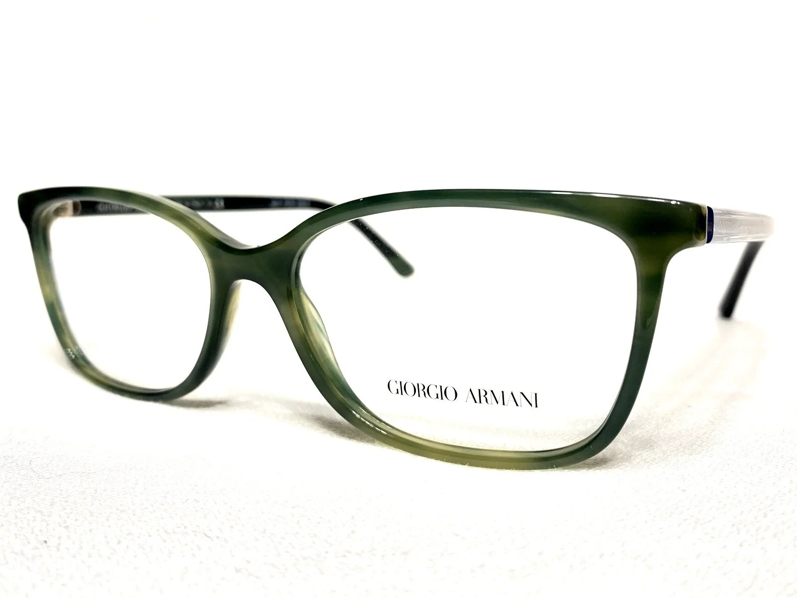 NEW Giorgio Armani AR7149 5619 Womens Striped Green Eyeglasses Frames 53/15~140 2