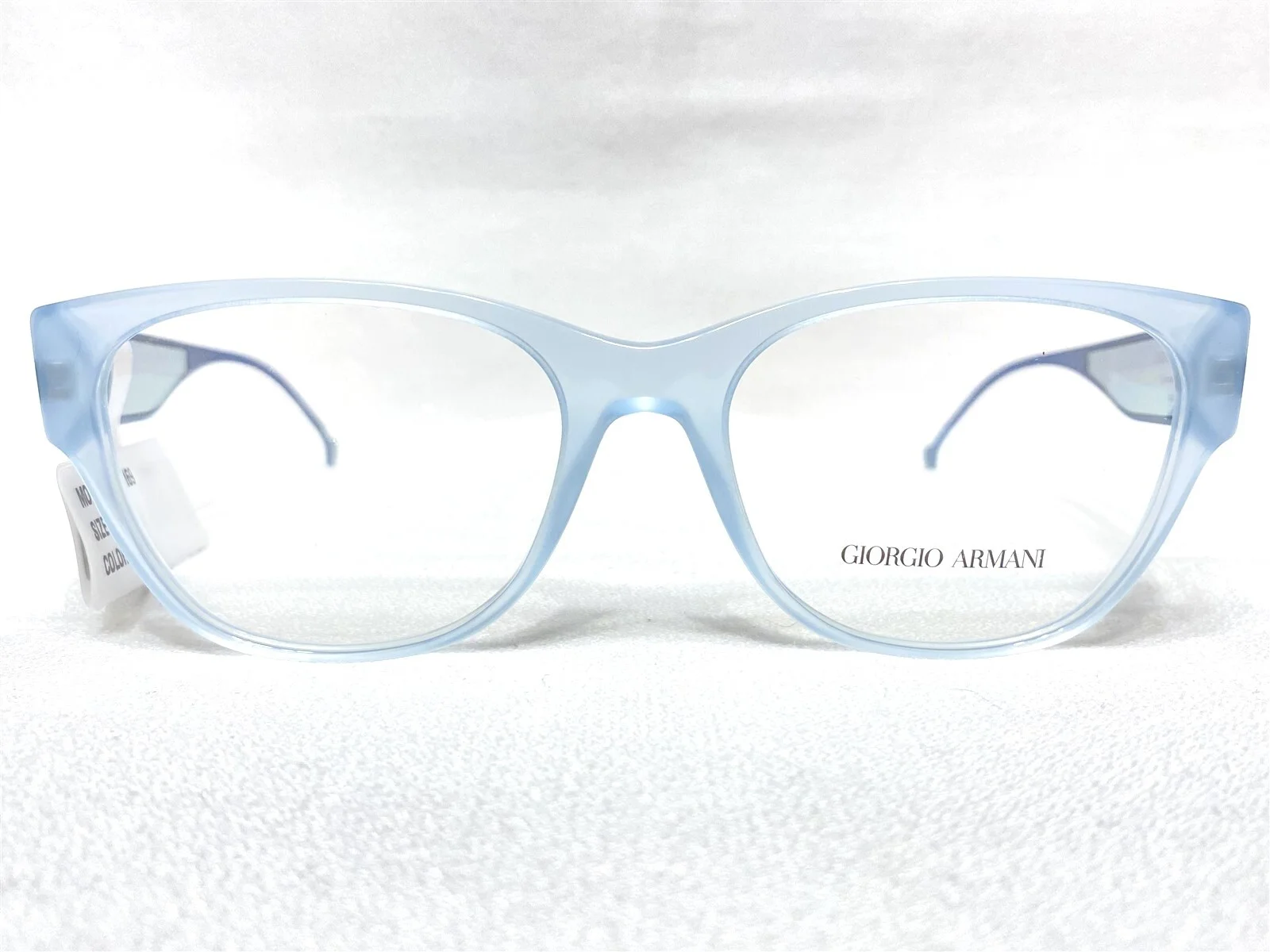 NEW Giorgio Armani AR7169 5741 Womens Opal Azure Square Eyeglasses Frames 52/17