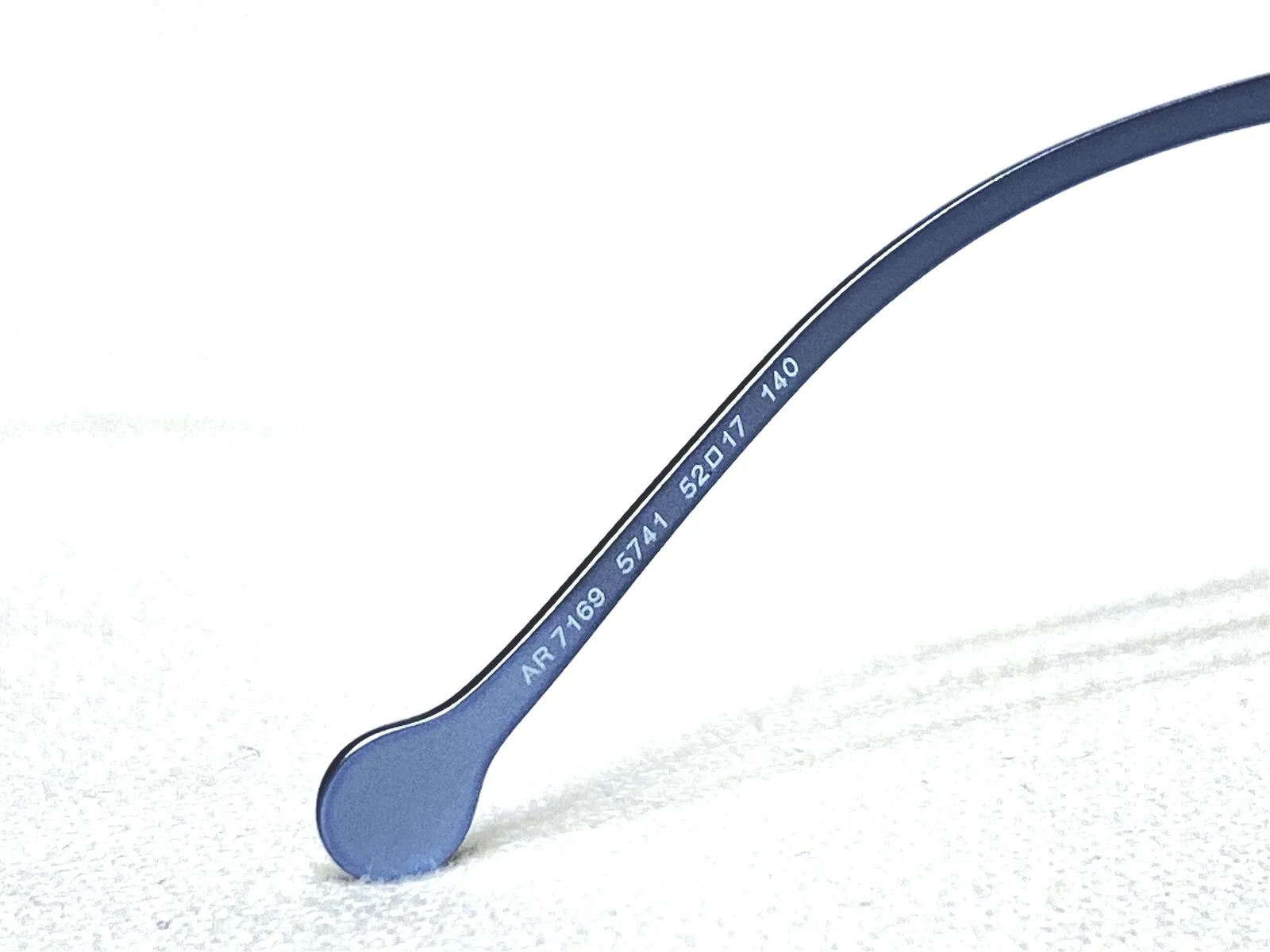 NEW Giorgio Armani AR7169 5741 Womens Opal Azure Square Eyeglasses Frames 52/17 4