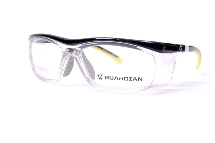 NEW GOOGLES GUARDIAN GRXS13 BLK SAFETY EYEGLASSES SIZE: 59 - 18