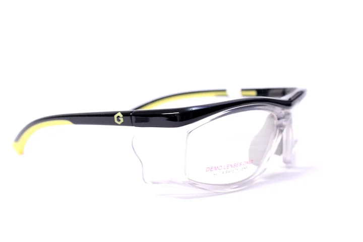 NEW GOOGLES GUARDIAN GRXS13 BLK SAFETY EYEGLASSES SIZE: 59 - 18 2