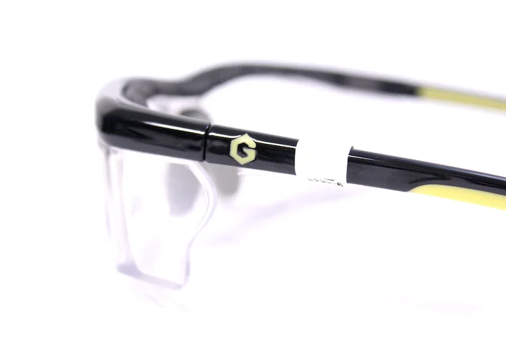NEW GOOGLES GUARDIAN GRXS13 BLK SAFETY EYEGLASSES SIZE: 59 - 18 4
