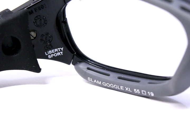NEW GOOGLES LIBERTY SPORT ASTM F803 SLAM BY REC SPECS #230 SIZE: 52-17-135 4
