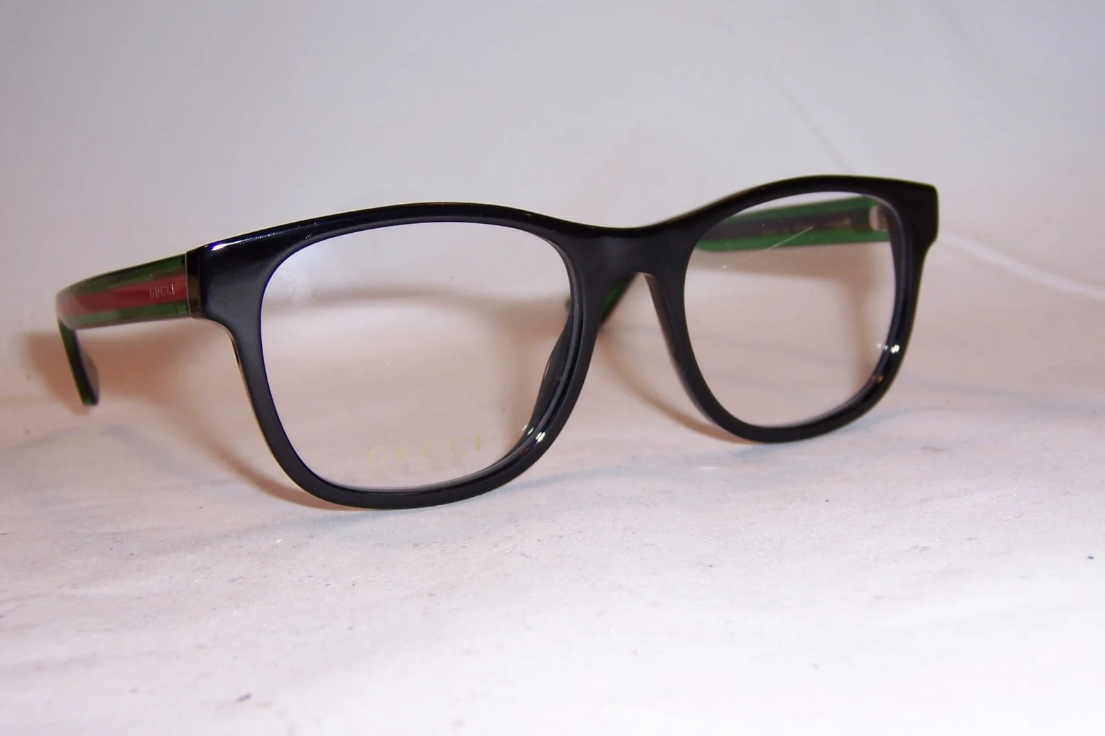NEW GUCCI EYEGLASSES GG 0004O 002 BLACK 53mm RX AUTHENTIC 0004