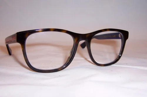 NEW GUCCI EYEGLASSES GG 0004O 003 HAVANA BLUE 53mm RX AUTHENTIC 0004