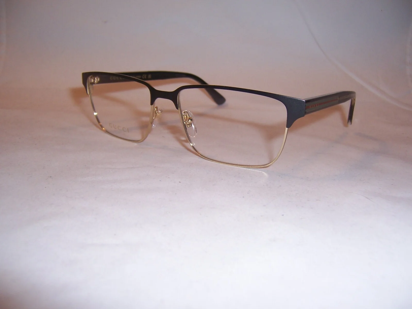 NEW GUCCI EYEGLASSES GG 0383O 004 BLACK 58mm RX AUTHENTIC 0383 3