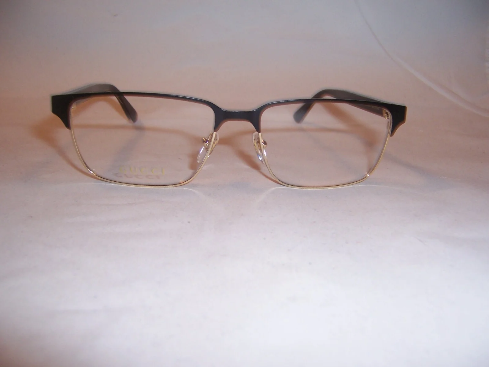 NEW GUCCI EYEGLASSES GG 0383O 004 BLACK 58mm RX AUTHENTIC 0383 4