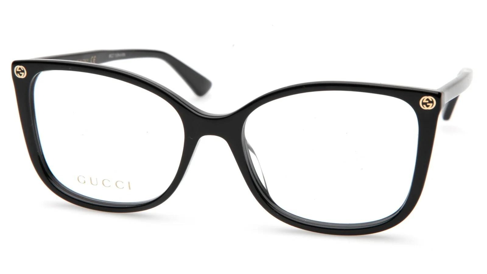 NEW GUCCI GG0026O 001 Black EYEGLASSES GLASSES FRAME 53-17-140 B44 Italy 3