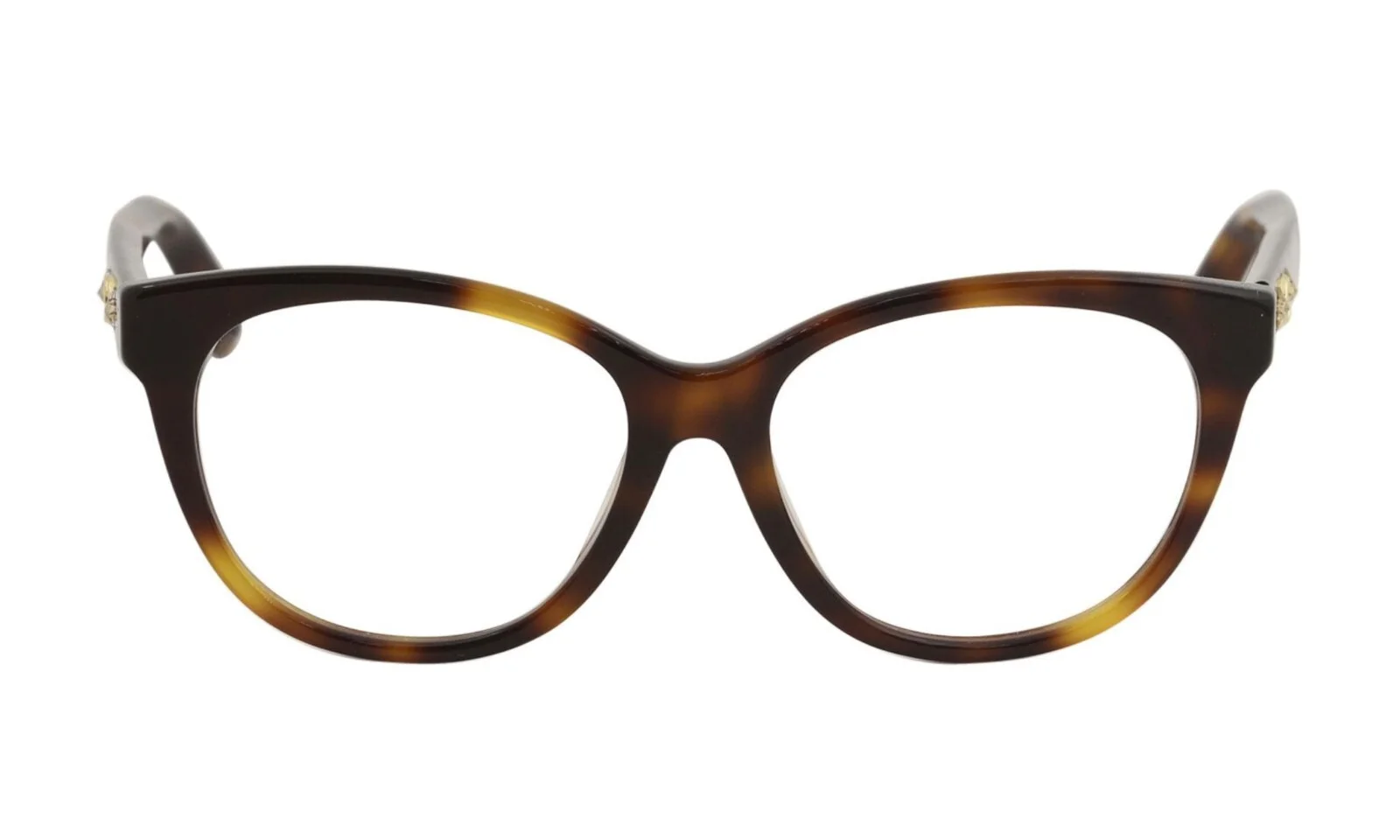 New GUCCI GG0211OA 002 53mm Brown Havana Eyeglasses Frames Italy (Asian Fit) 2