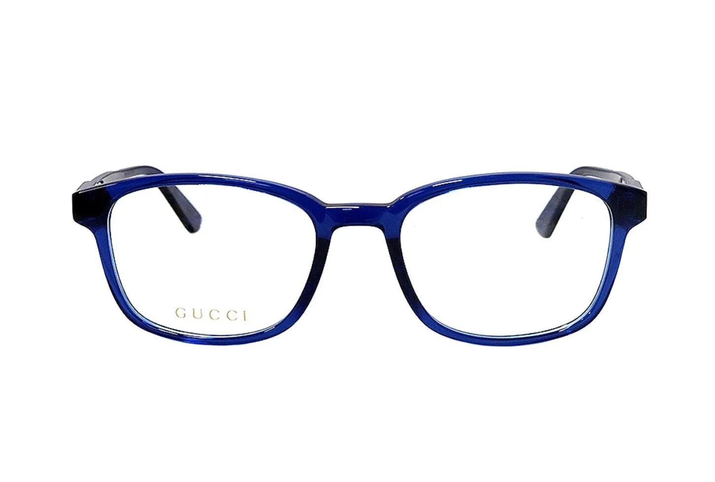 New GUCCI GG0867OA 003 54mm Blue Translucent Eyeglasses Frames Italy