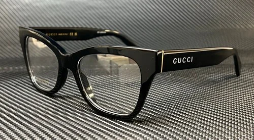 NEW Gucci GG1133o-001 Black Black Eyeglasses