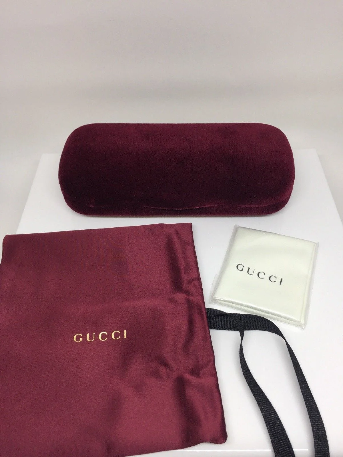 New GUCCI * New Style * Sunglasses,Eyeglasses Velvet case leather case 4