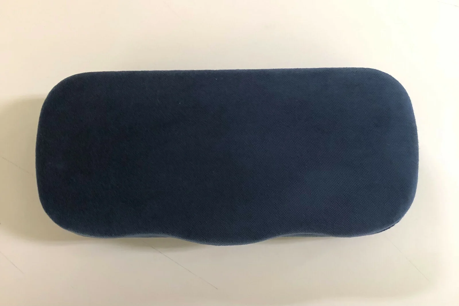 New Gucci Sunglasses Eyeglasses Case Blue Velvet Clamshell Small Eyewear Case 2