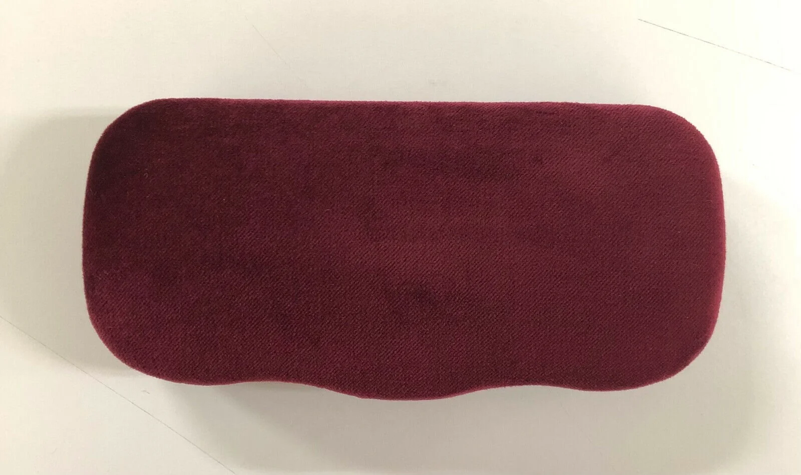 New Gucci Sunglasses Eyeglasses Case Burgundy Velvet Clamshell Small Gucci Case 2