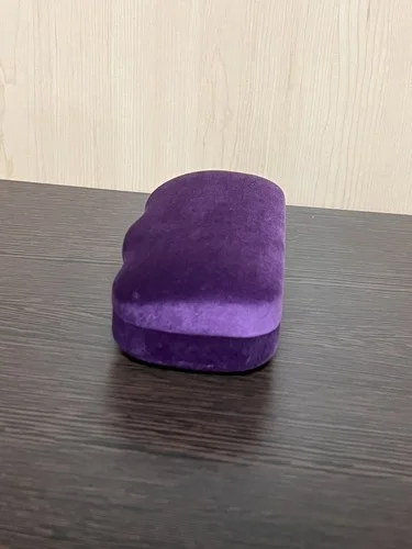 New Gucci Sunglasses Eyeglasses Case Purple Velvet Clamshell large Gucci Case 4