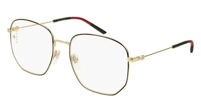 NEW Gucci Urban GG 0396O Eyeglasses 001 Gold 100% AUTHENTIC