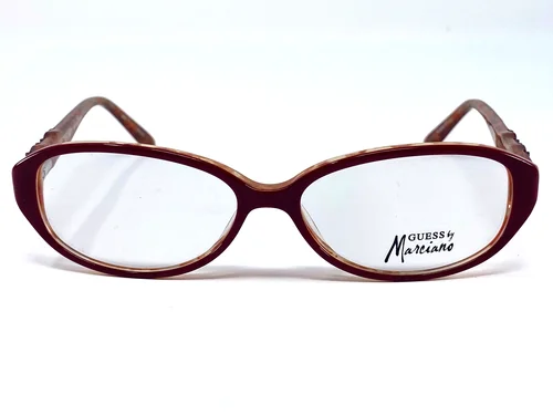 New GUESS by MARCIANO Red/Orange Tortoise Oval GM153 Womens Eyeglasses 52-14-135