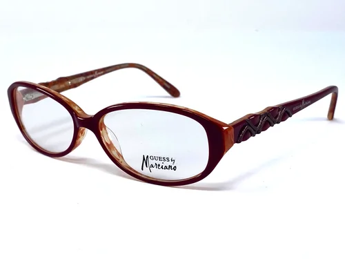 New GUESS by MARCIANO Red/Orange Tortoise Oval GM153 Womens Eyeglasses 52-14-135 2