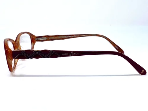 New GUESS by MARCIANO Red/Orange Tortoise Oval GM153 Womens Eyeglasses 52-14-135 3