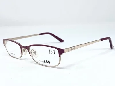 New GUESS Petite GU2544 Hot Pink/ Silver Womens Eyeglasses Frame 49-17-135 2