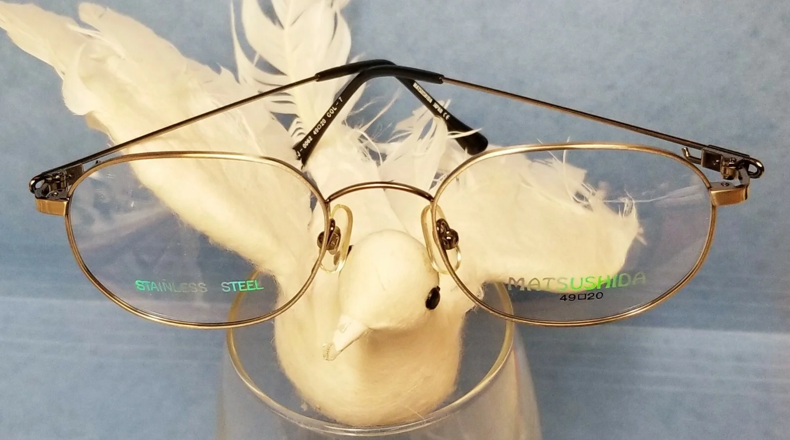 New Gunmetal MATSUSHIDA Eyeglasses Square Lightweight Frames ~ Closeout SALE! 3