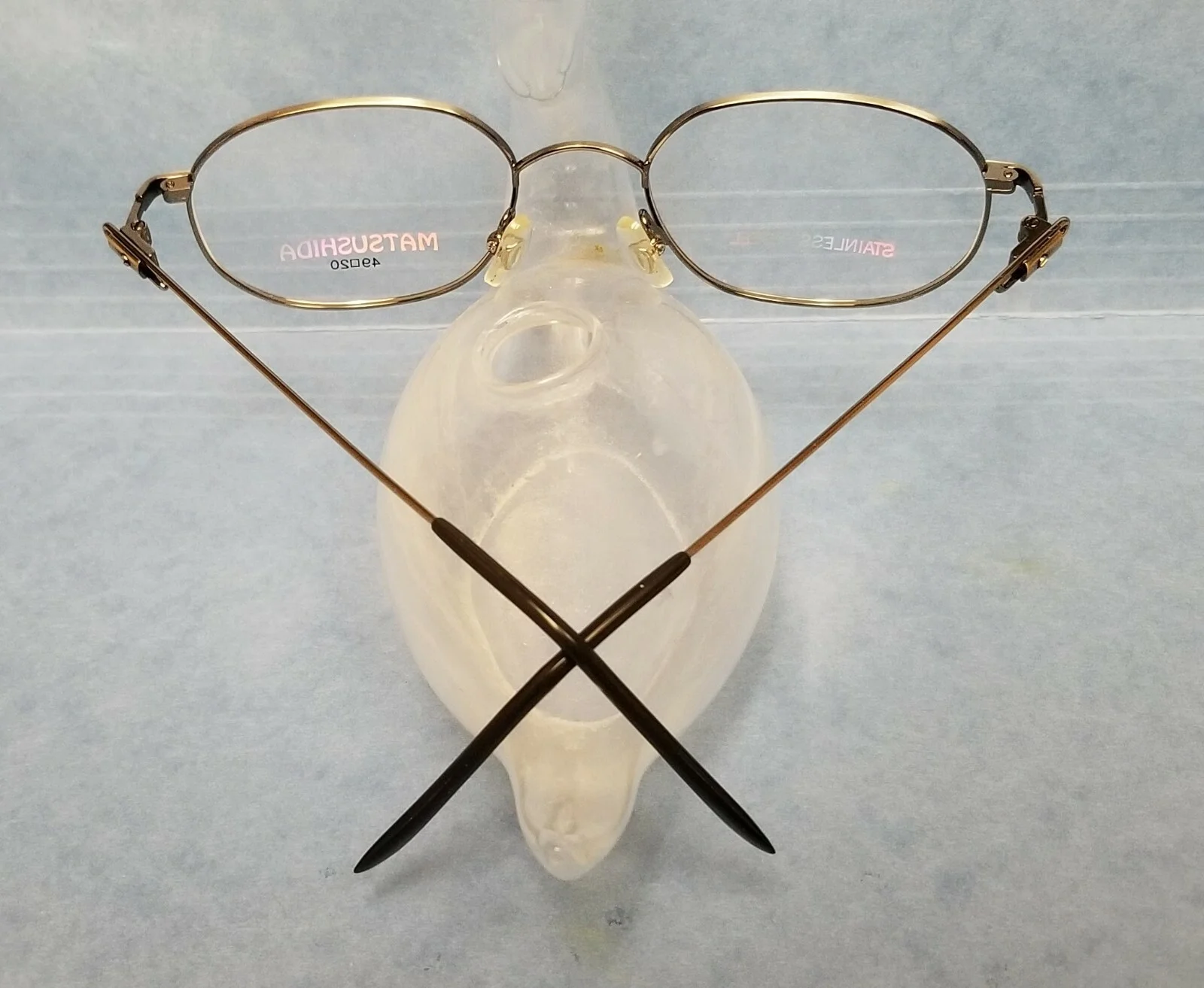 New Gunmetal MATSUSHIDA Eyeglasses Square Lightweight Frames ~ Closeout SALE! 4