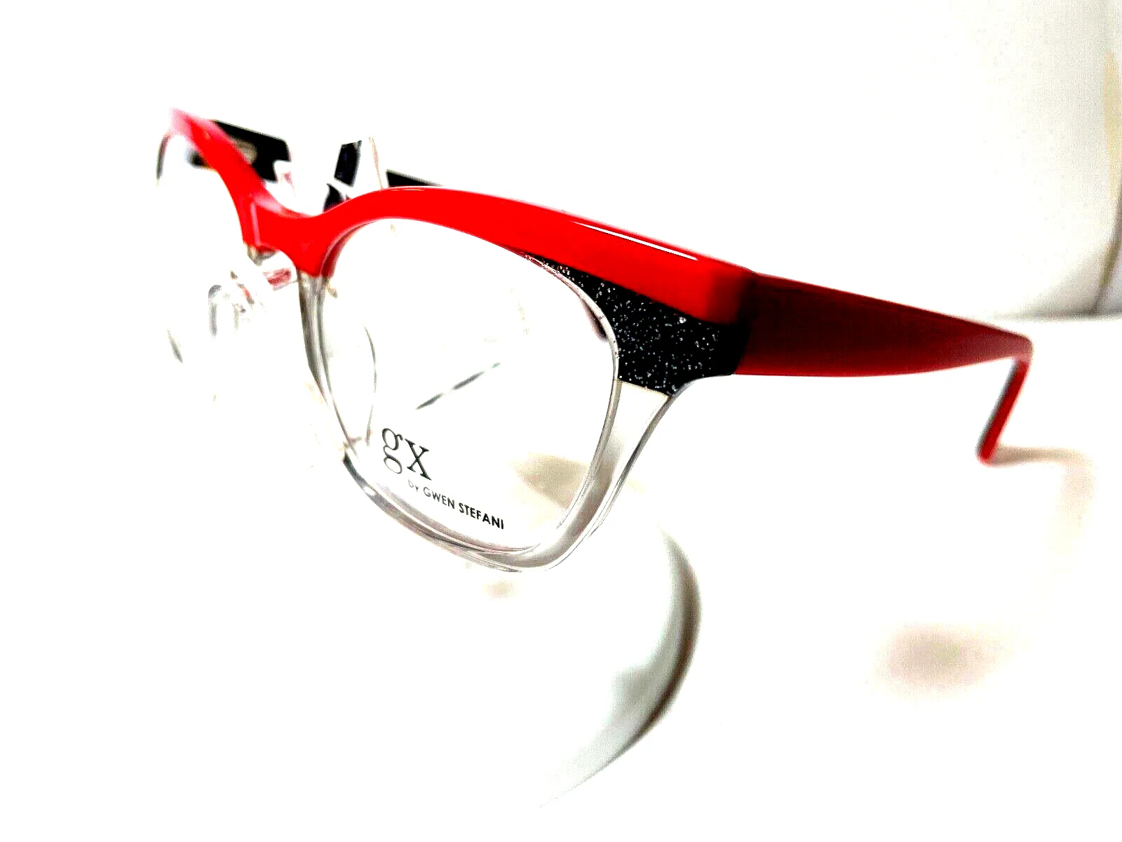 NEW GX EYEGLASSES FRAME by Gwen Stefani GX075 BLACK BLUSH GX CASE INCLUDED