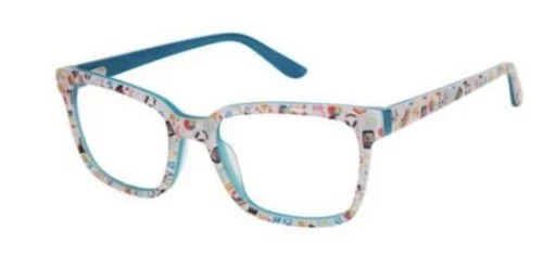 New GX GWEN STEFANI GX814 BLU 50.17.135 Women’s Eyeglasses Frames