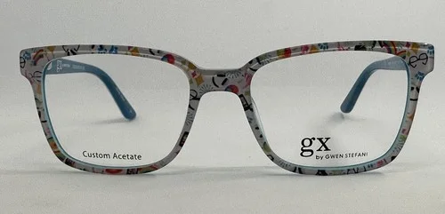 New GX GWEN STEFANI GX814 BLU 50.17.135 Women’s Eyeglasses Frames 2