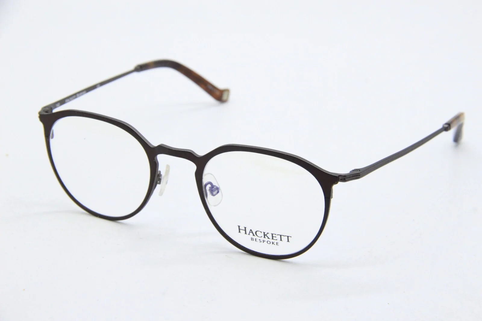 NEW HACKETT BESPOKE HEB 201 175 BRONZE HAVANA AUTHENTIC FRAMES EYEGLASSES 48-21