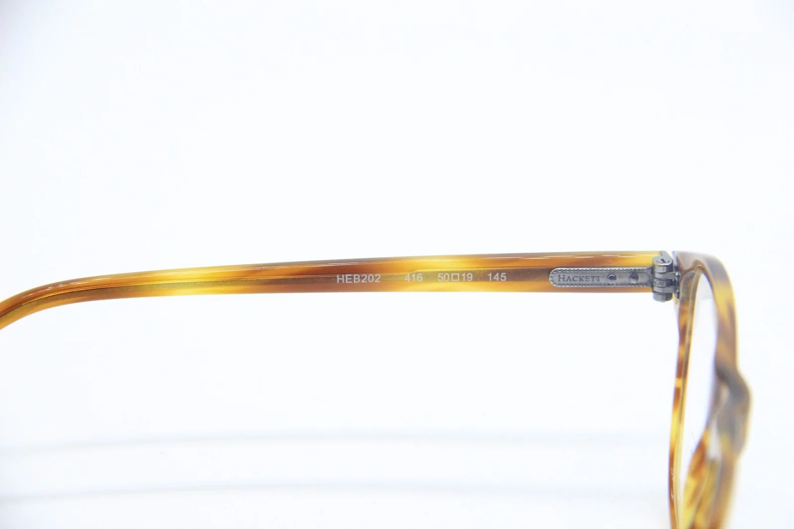 NEW HACKETT BESPOKE HEB202 416 BROWN HAVANA AUTHENTIC FRAMES EYEGLASSES 50-19 4