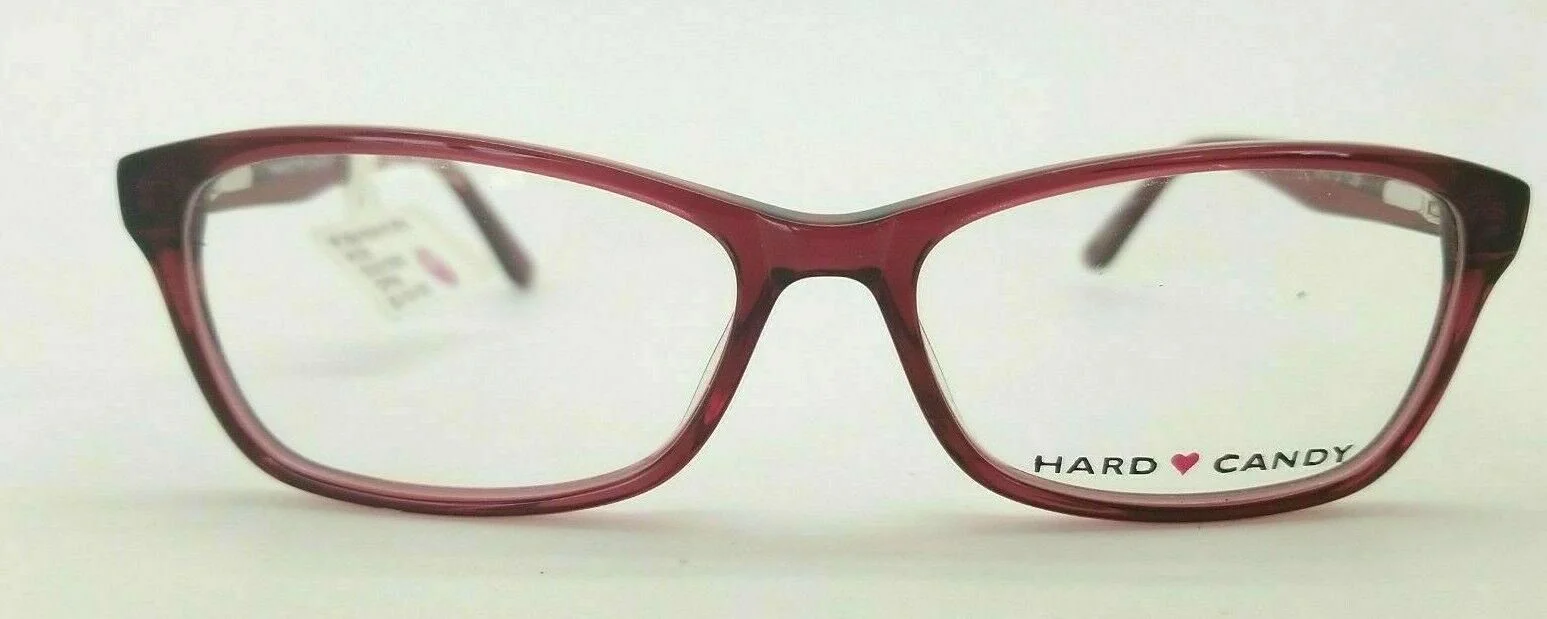 NEW Hard Candy Dark Pink Eyeglass Frames 53-15-135