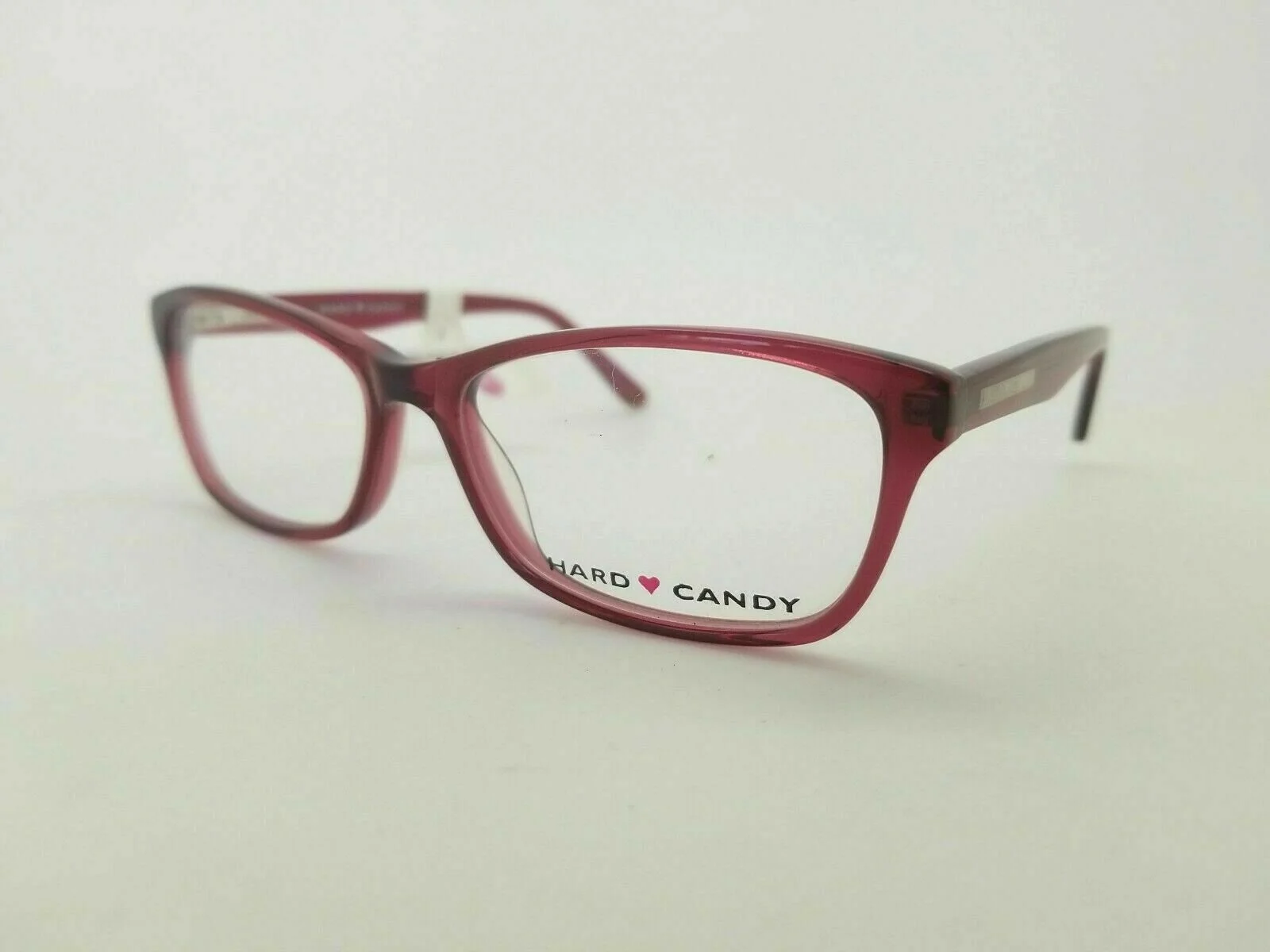NEW Hard Candy Dark Pink Eyeglass Frames 53-15-135 2