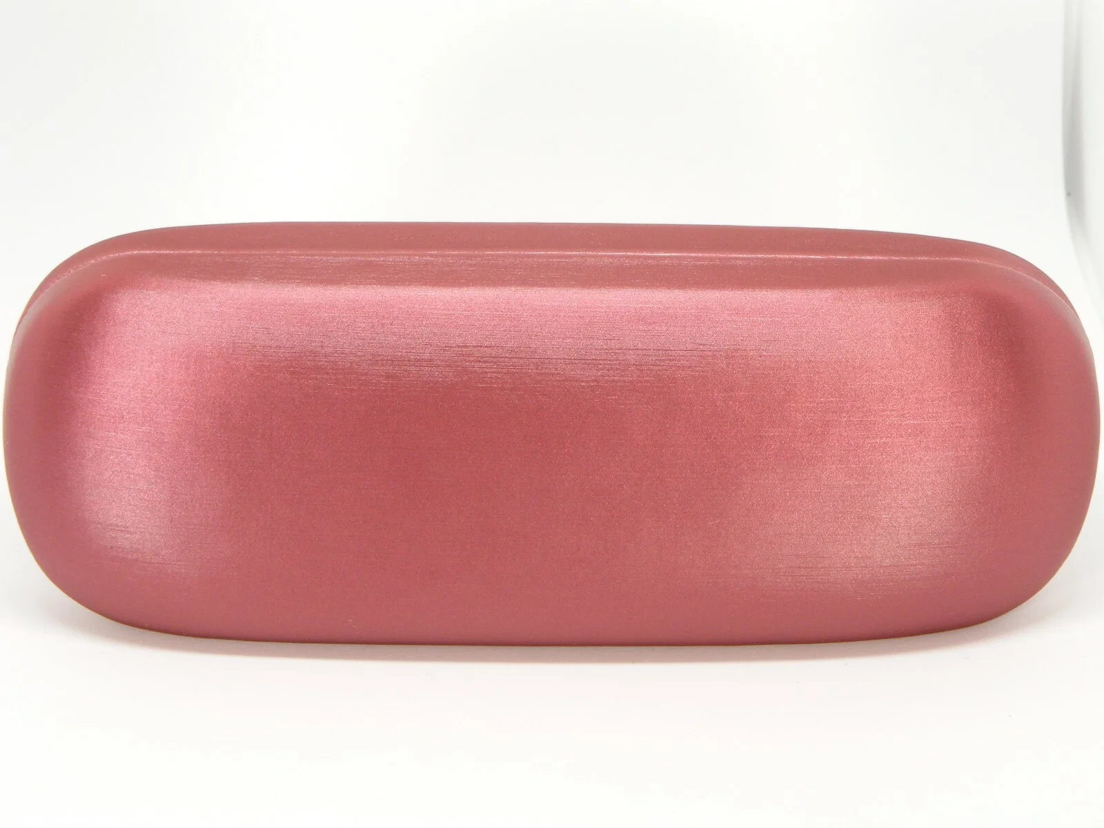 NEW Hard Clam Shell Eyeglasses Glasses Light Burgundy Case Outer Size: 160x60x36 4