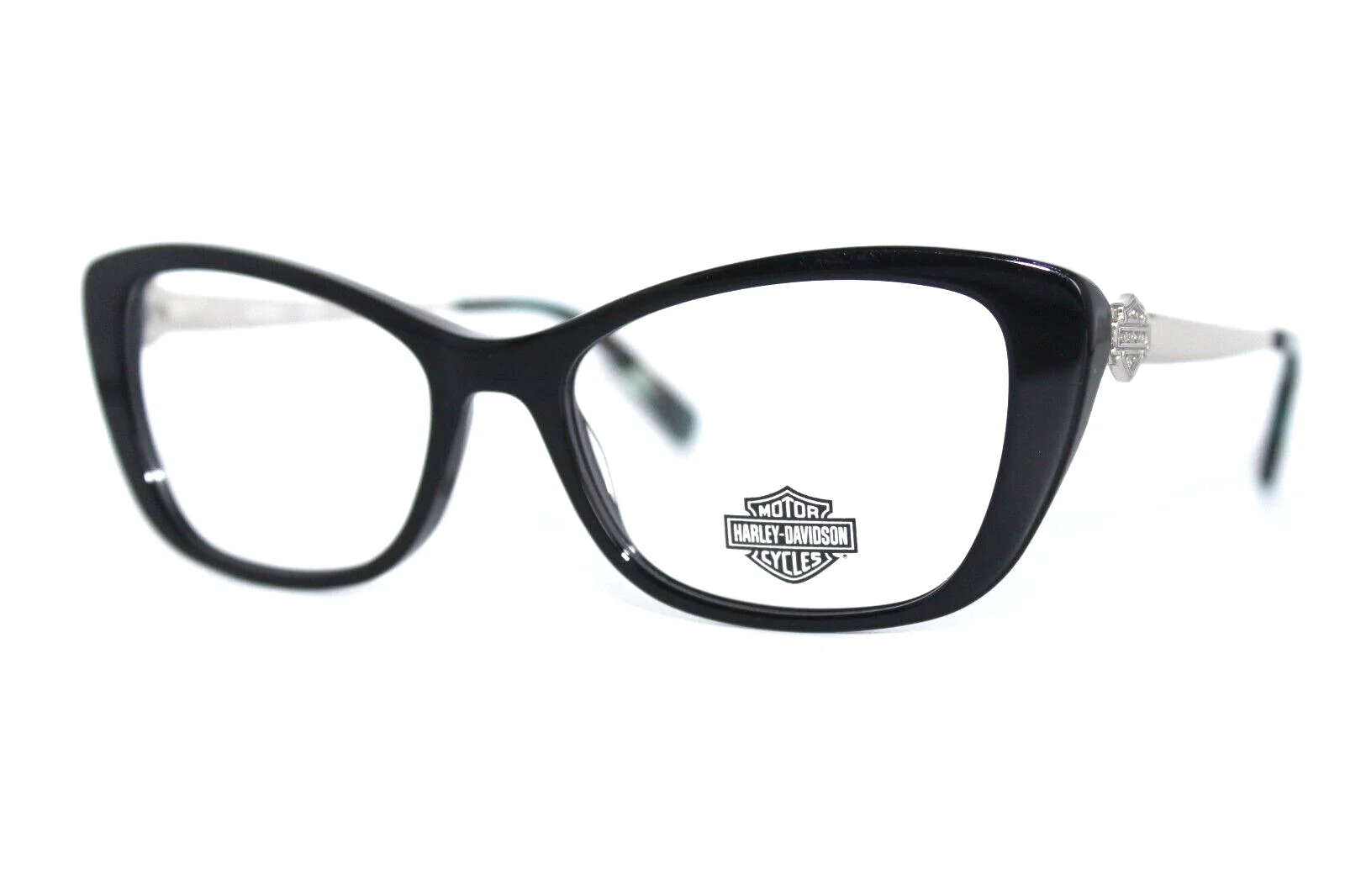NEW HARLEY DAVIDSON HD0557 001 BLACK AUTHENTIC EYEGLASSES FRAMES 51MM W/CASE