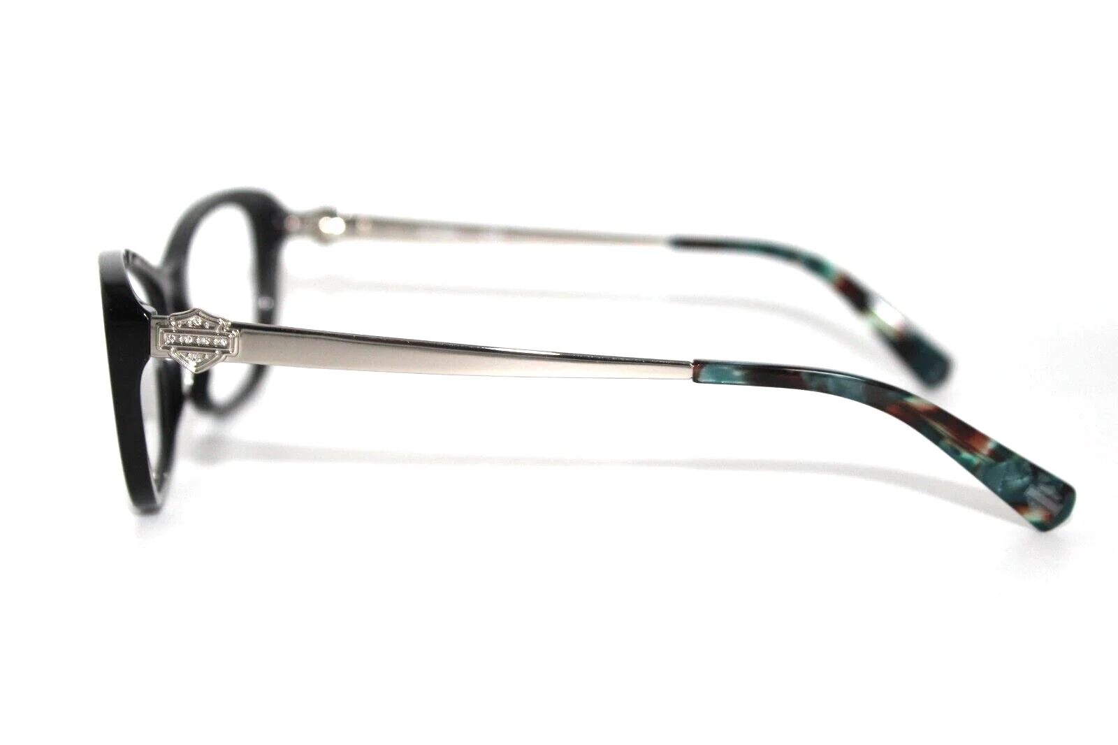 NEW HARLEY DAVIDSON HD0557 001 BLACK AUTHENTIC EYEGLASSES FRAMES 51MM W/CASE 4