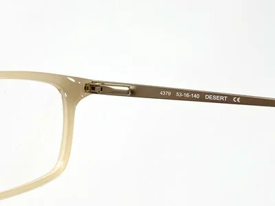 New HELIUM 4379 Desert Soft Cream Italian Womens Eyeglasses Frame 53-16-140 4