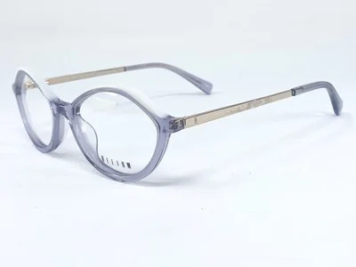 New HELIUM 4392 Clear Purple/ Gold Italian Womens Eyeglasses Frame 50-17-135 2