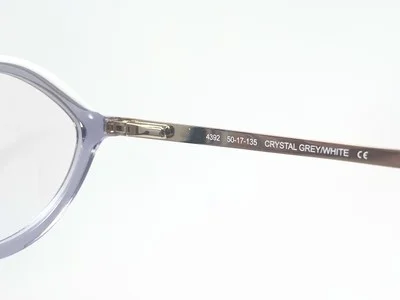 New HELIUM 4392 Clear Purple/ Gold Italian Womens Eyeglasses Frame 50-17-135 4