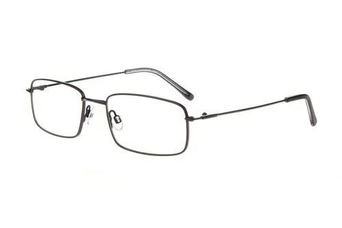 New I-TECH Black FLASH Titanium Memory Metal Eyeglasses 54mm with Case