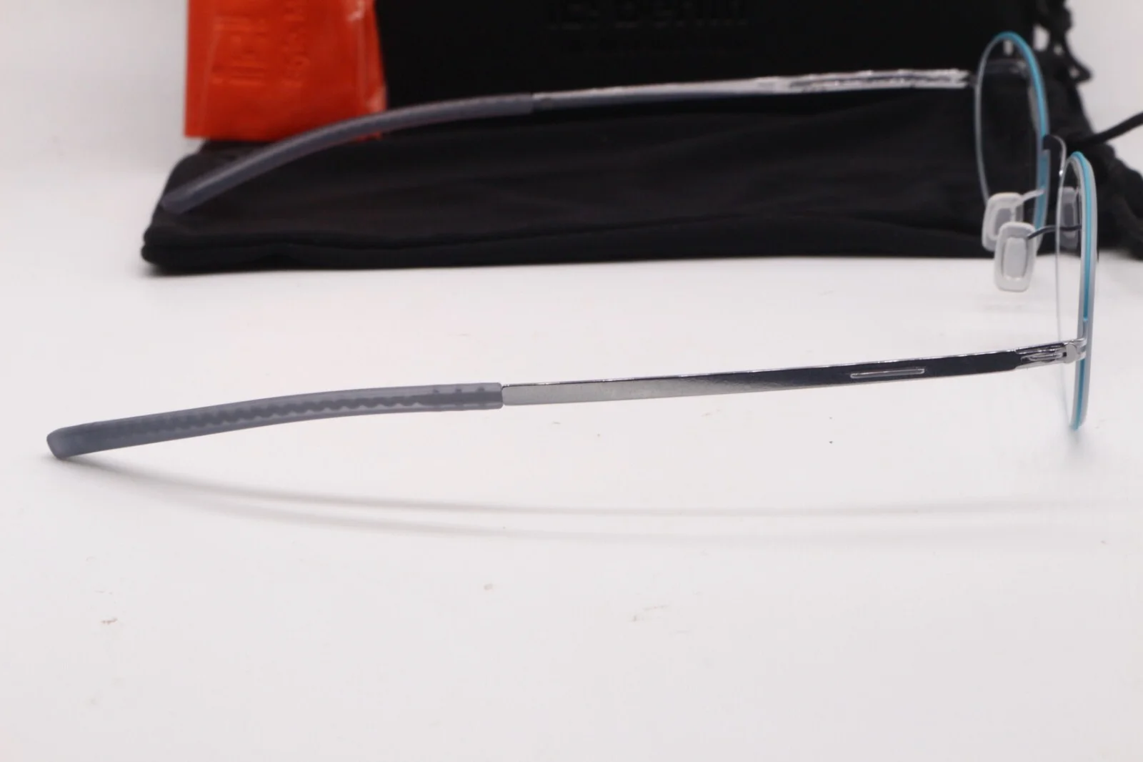 NEW IC! BERLIN MODEL OSURE COOL WAVE SILVER AUTHENTIC FRAMES EYEGLASSES 49-20 3