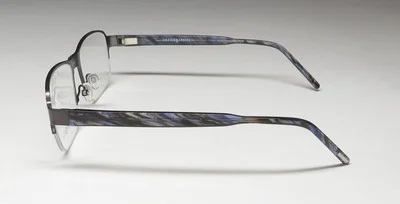NEW JHANE BARNES MOLECULAR EYEWEAR TITANIUM HALF-RIM MENS DESIGNER GRAY 4