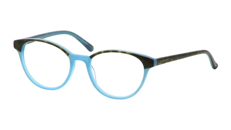 New Jill Stuart JS366-3 Blue Demi Full Frame Women 51-16-135 Eyeglasses Frame