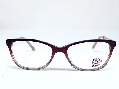 New JIMMY CRYSTAL Capri Purple Gradient Womens Eyeglasses Frame 52-16-135