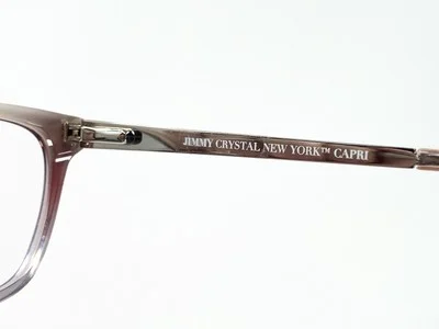 New JIMMY CRYSTAL Capri Purple Gradient Womens Eyeglasses Frame 52-16-135 4