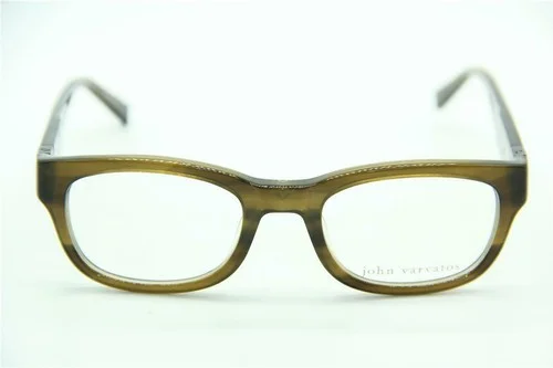 NEW JOHN VARVATOS V 337 OLIVE GREEN AUTHENTIC EYEGLASSES W/ CASE V337 50-20 2