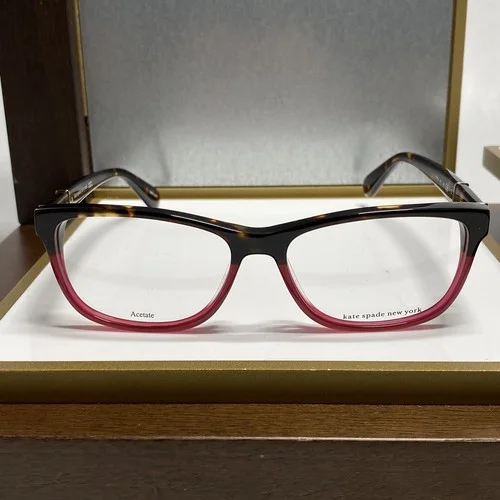 NEW Kate Spade KS Myrna Eyeglasses 065T Dark Havana Burgundy 53-15-140 (D4)