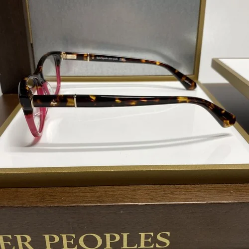 NEW Kate Spade KS Myrna Eyeglasses 065T Dark Havana Burgundy 53-15-140 (D4) 4